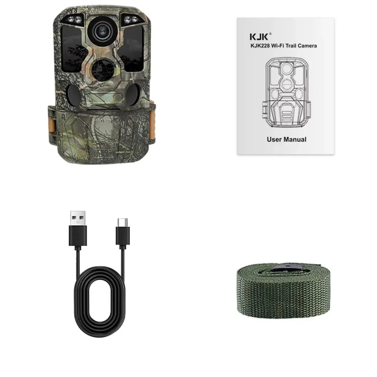 Caméra de chasse 4K Wi-Fi IP67 – Camera Faune - Caméra Faune