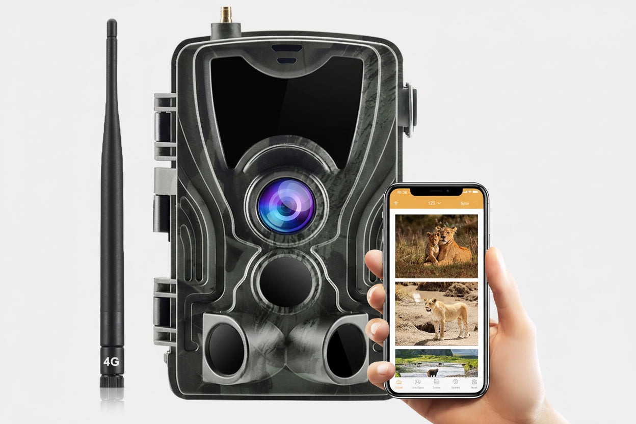 Caméra de chasse 4G 30 MP 4K – Camera Faune - Caméra Faune
