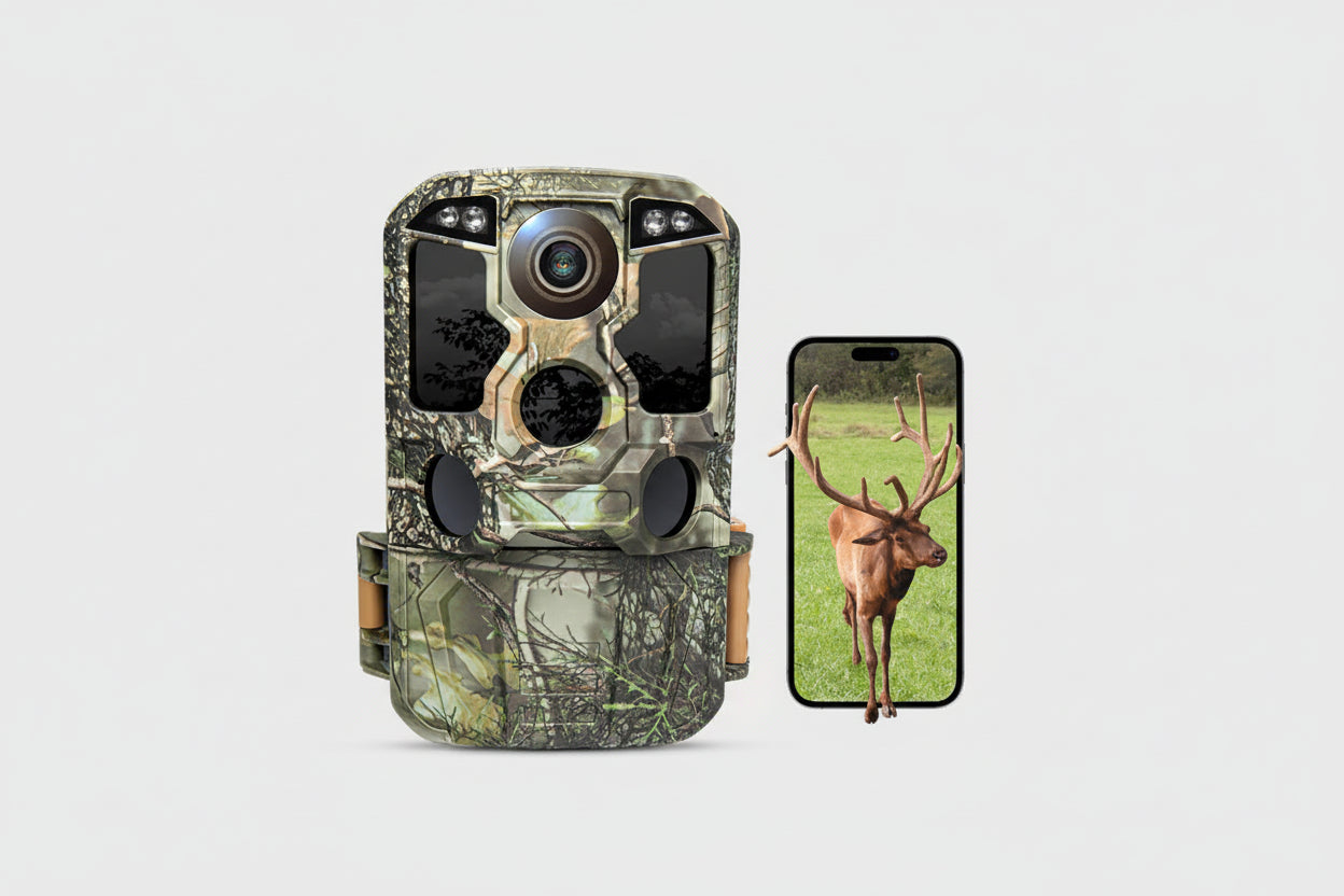 Caméra de chasse 4K Wi-Fi IP67 – Camera Faune - Caméra Faune