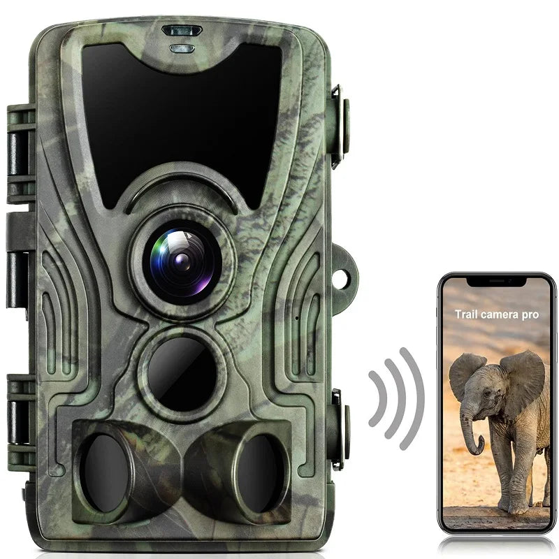 Caméra de chasse 4K Wi-Fi IR invisible – Camera Faune - Caméra Faune