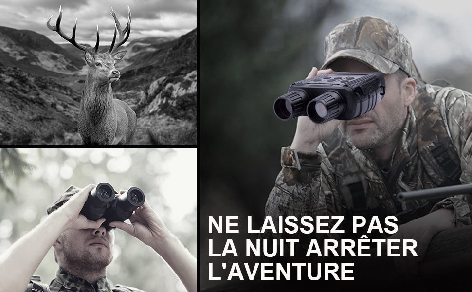 Jumelles vision nocturne infrarouge – Camera Faune - Caméra Faune