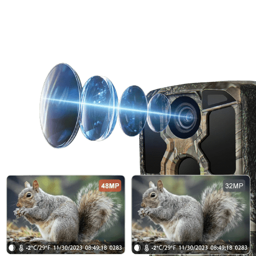 Caméra de chasse 4K Wi - Fi IP67 – Caméra Faune Apex - Caméra Faune