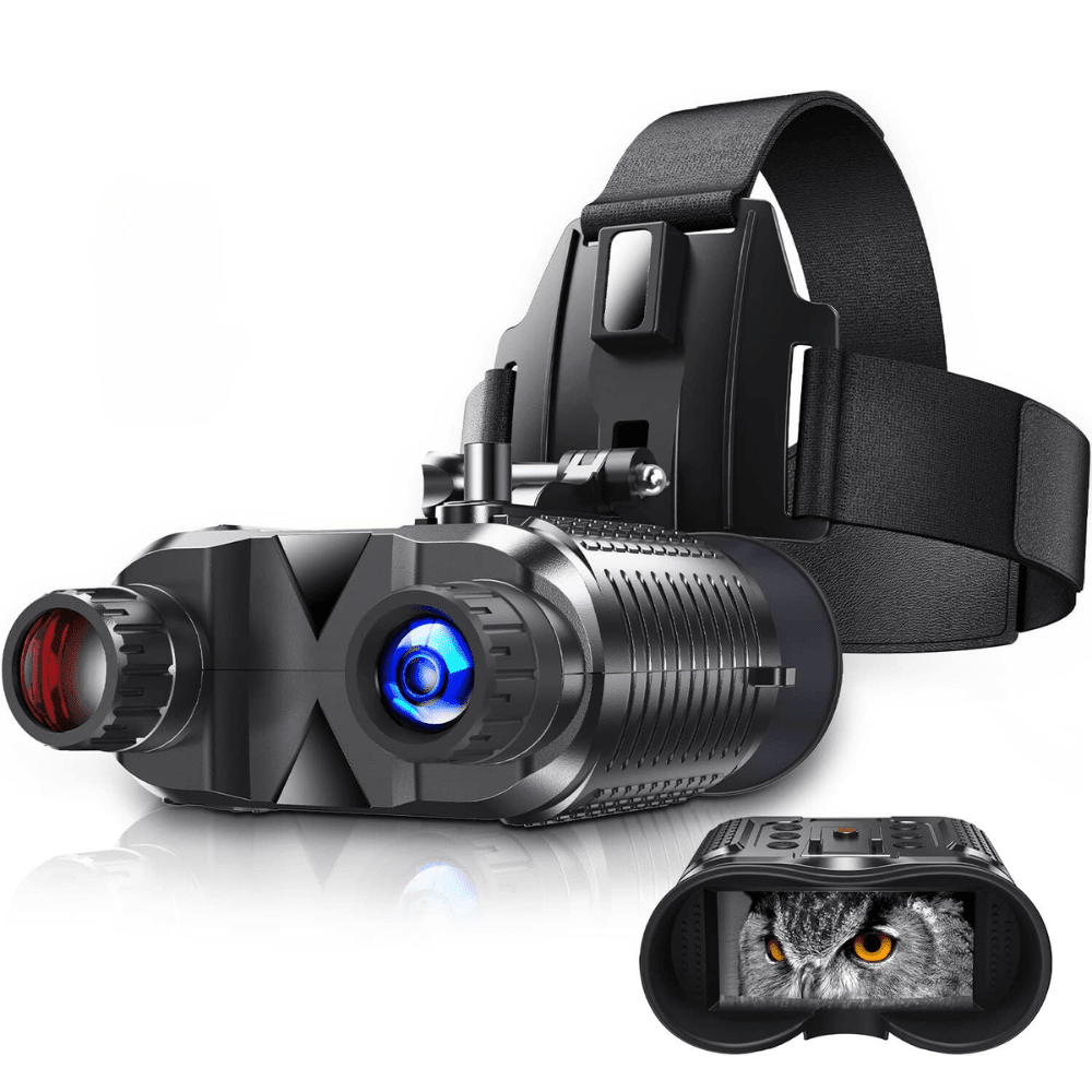 Casque de vision nocturne 4K 8x – Caméra Faune NightBin NV400 - Caméra Faune