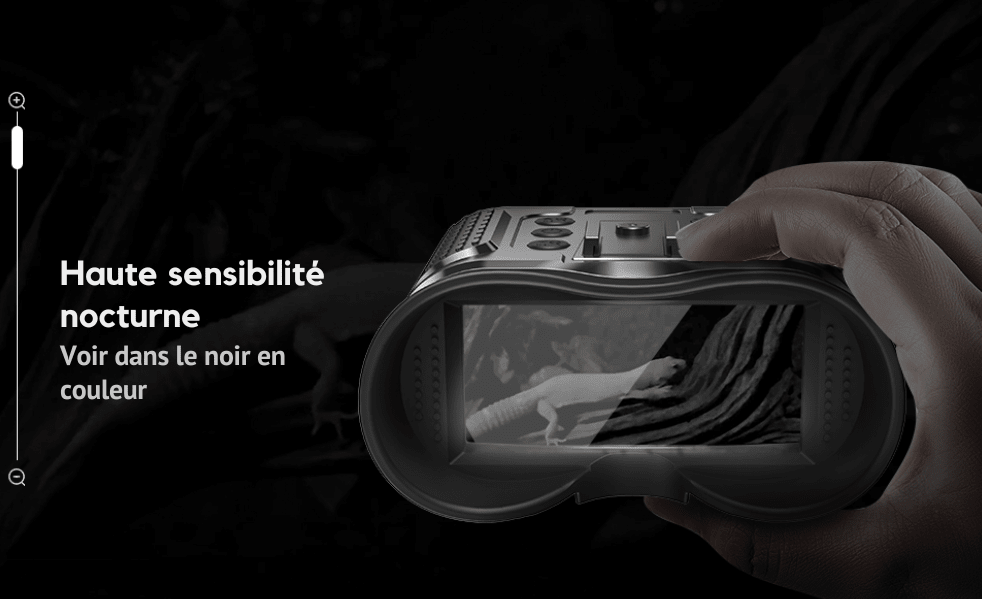 Casque de vision nocturne 4K 8x – Caméra Faune NightBin NV400 - Caméra Faune
