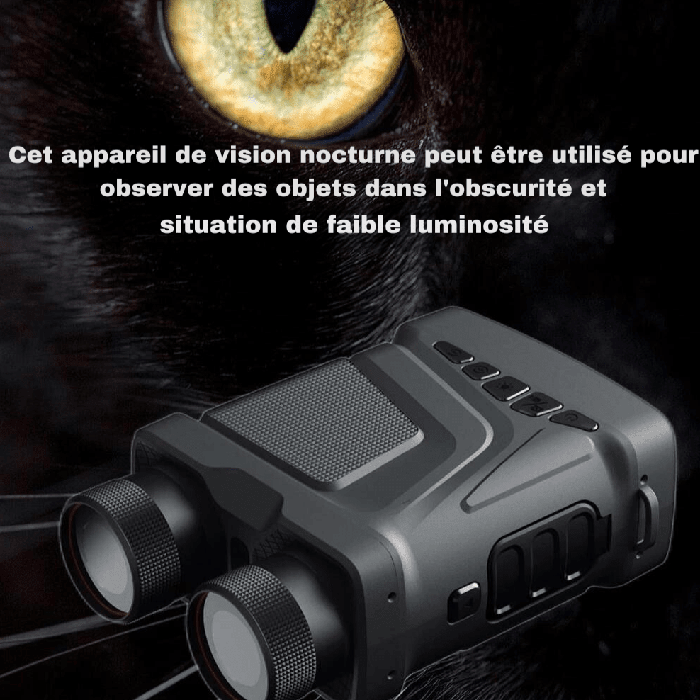 Jumelles de vision nocturne 1080p 5x – Caméra Faune NightBin NVB790 - Caméra Faune