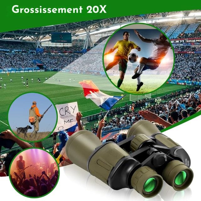 Jumelles observation HD 20x50 – Camera Faune - Caméra Faune