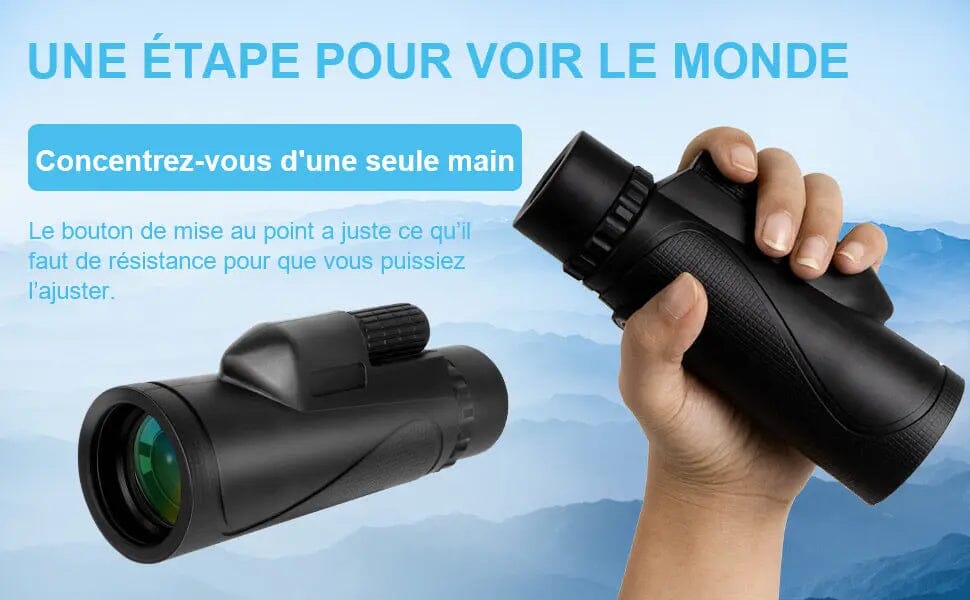 Longue-vue monoculaire 80x100 HD – Camera Faune Monoculaires Camera Faune 