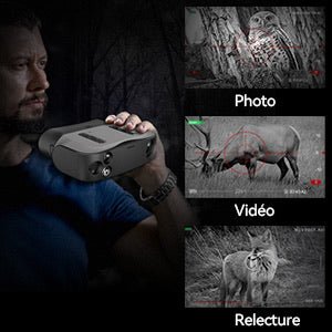 Monoculaire de vision nocturne infrarouge 8x – TerraCam NightBin IR - Caméra Faune