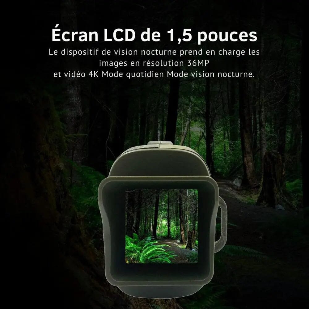 Monoculaire vision nocturne 4K IR 5x – Camera Faune Camera Faune 
