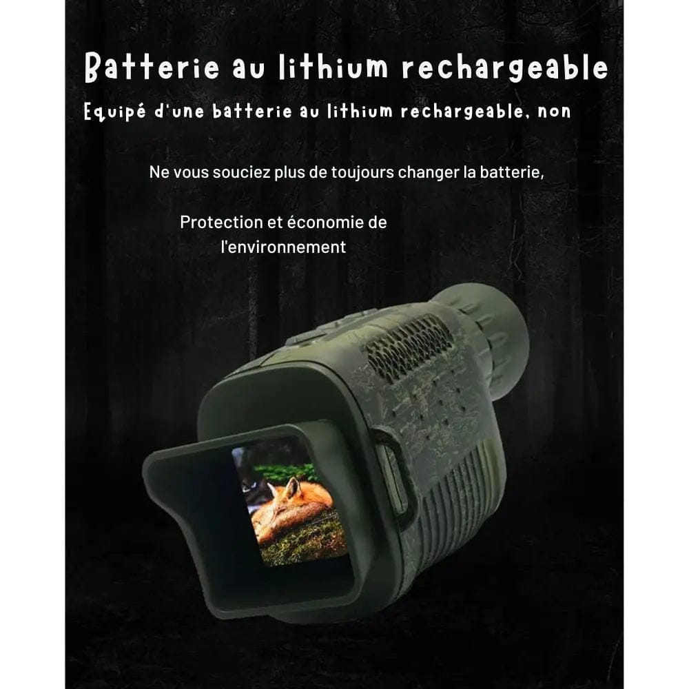 Monoculaire vision nocturne 4K IR 5x – Camera Faune Camera Faune 