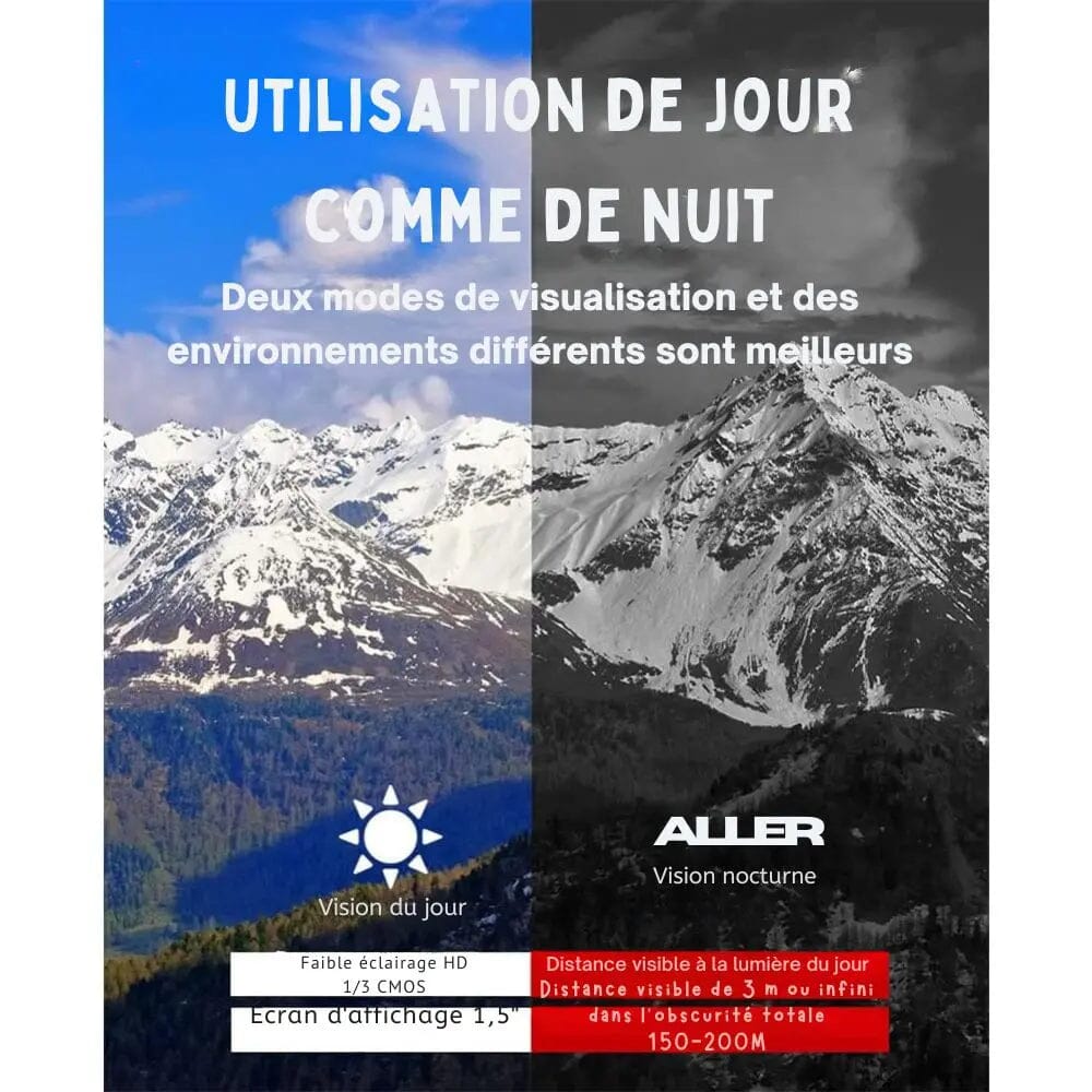 Monoculaire vision nocturne 4K IR 5x – Camera Faune Camera Faune 