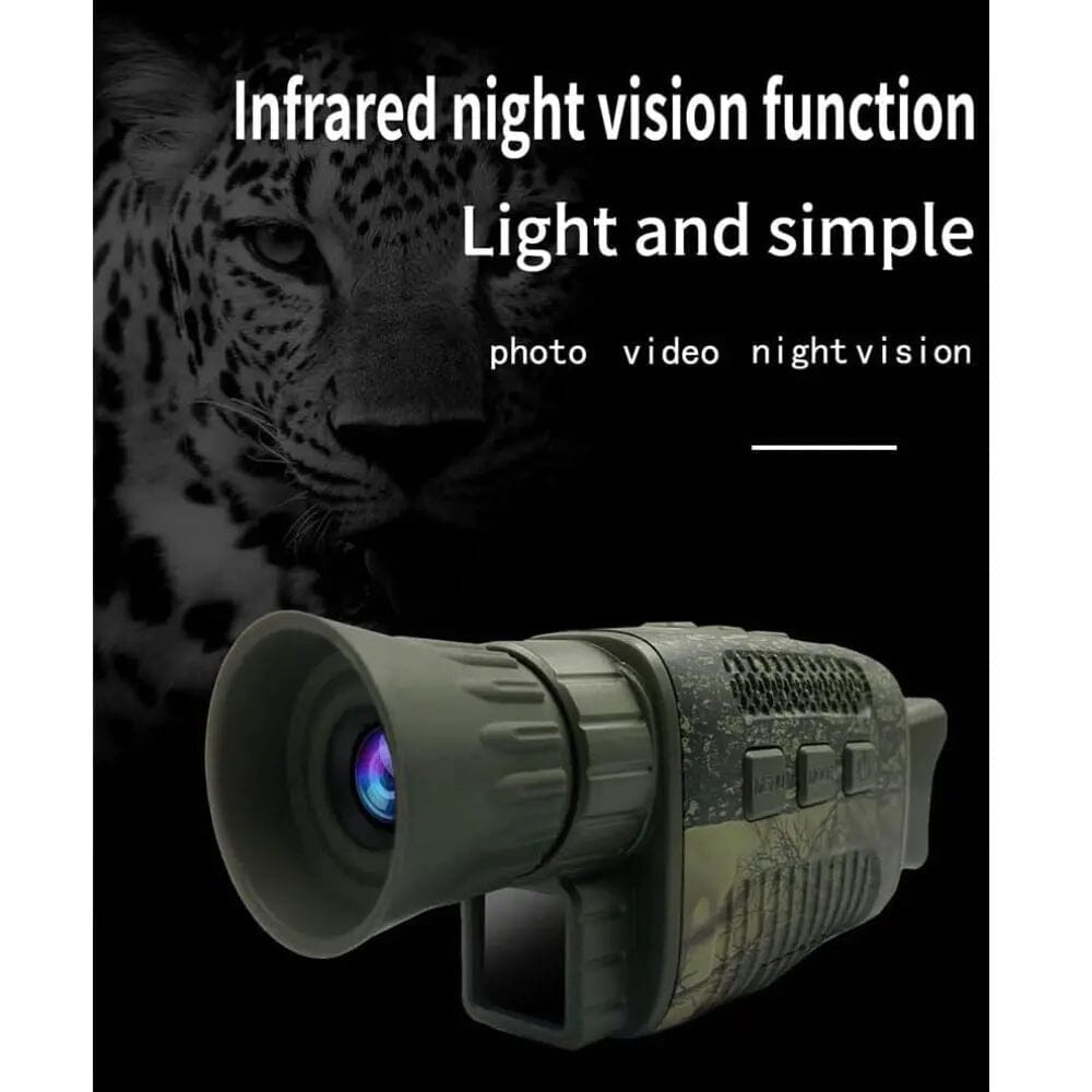 Monoculaire vision nocturne 4K IR 5x – Camera Faune Camera Faune 