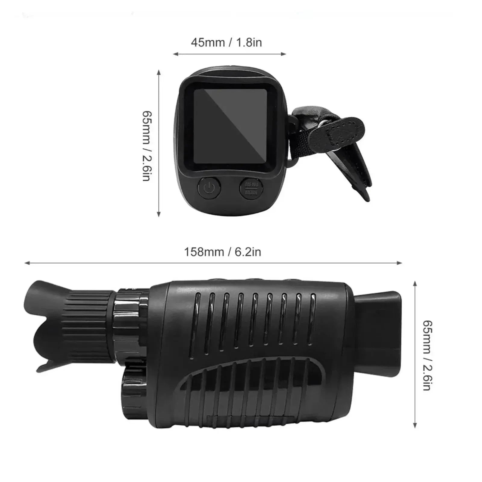 Monoculaire vision nocturne HD 1080p 5x – Camera Faune Camera Faune 