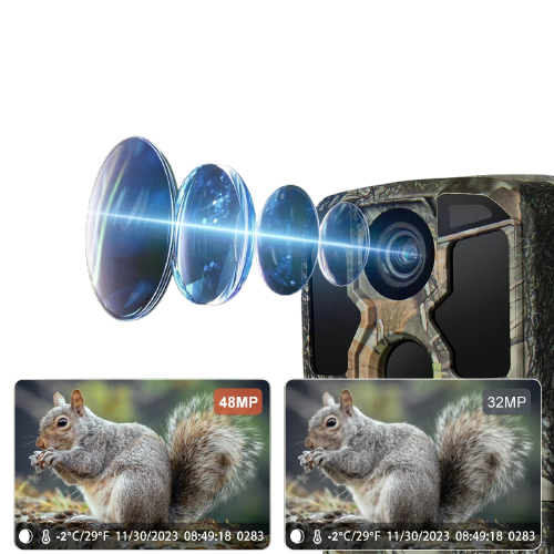 Caméra de chasse 4K Wi-Fi IP67 – Camera Faune - Caméra Faune