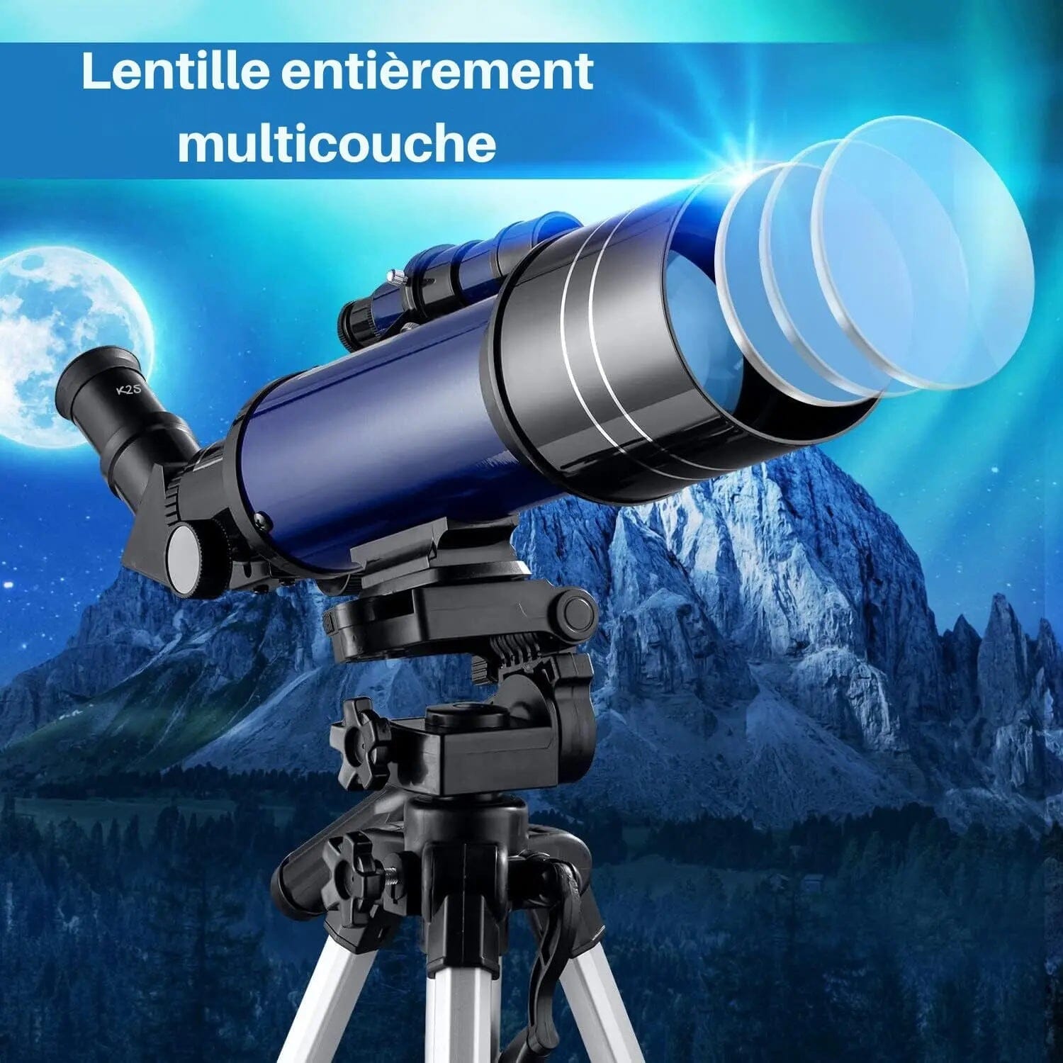 Télescope astronomique débutant 70 mm – Camera Faune Télescopes Camera Faune 